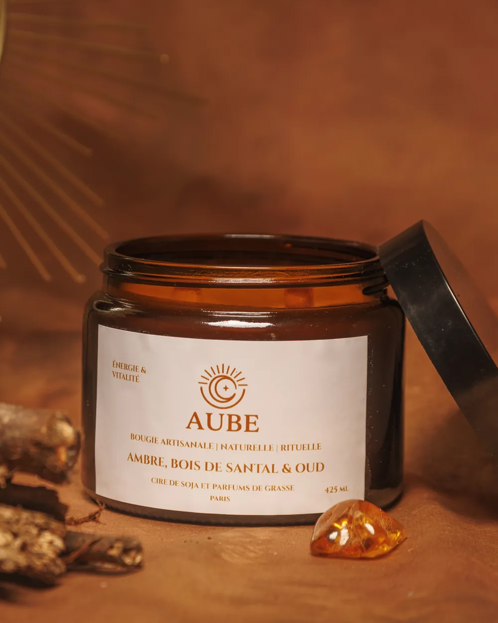 Bougie Énergie & Vitalité — format 425 g